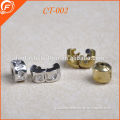OEM LOGO fashionable metal magnate combined button love shaped for women clothings